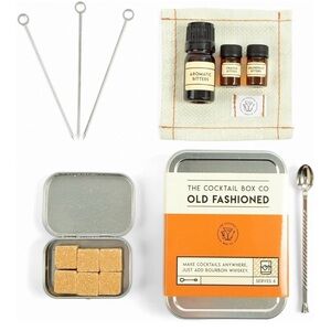 The Cocktail Box Co. Old Fashioned Cocktail Kit - For Hand Crafted Cocktails NWT